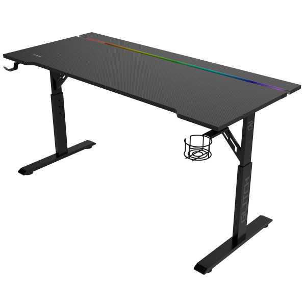 Фото - Стіл комп'ютерний Proove Gaming Glitch black (GTGL00140101)