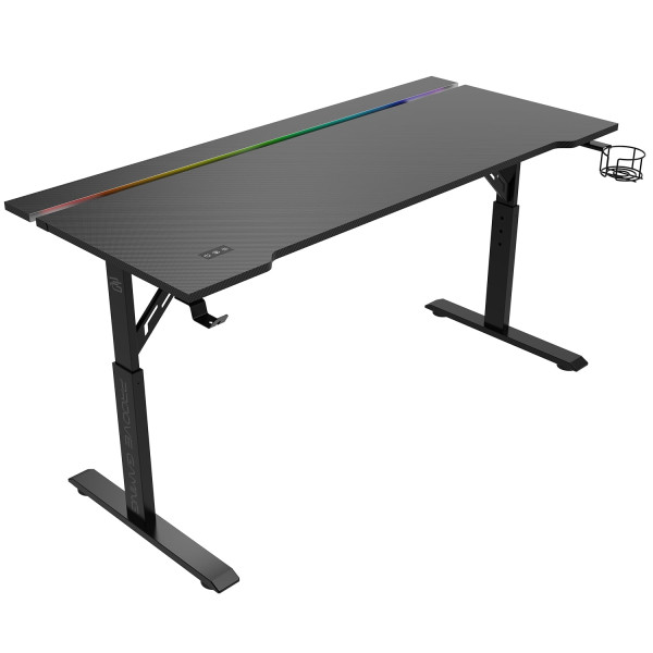 Фото - Стіл комп'ютерний Proove Gaming Glitch black (GTGL00140101)