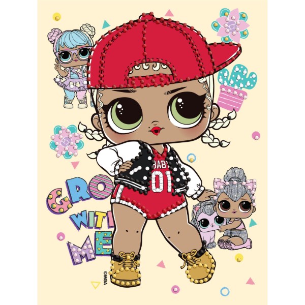 Фото - Алмазная живопись Ideyka L.O.L. Surprise! SWAG 15x20 см (AML1196)