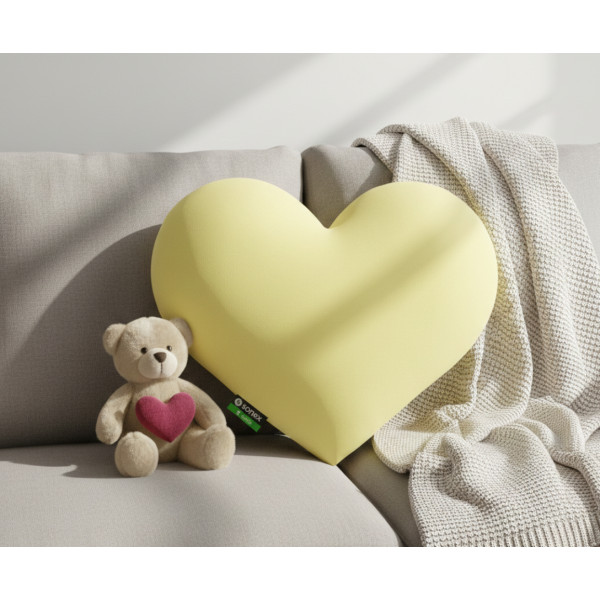 Фото - Подушка декоративна Sonex Love 40x40 см Yellow (SO102176)