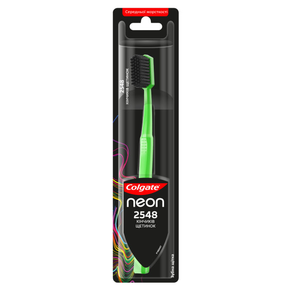 Фото - Зубна щітка Colgate Neon