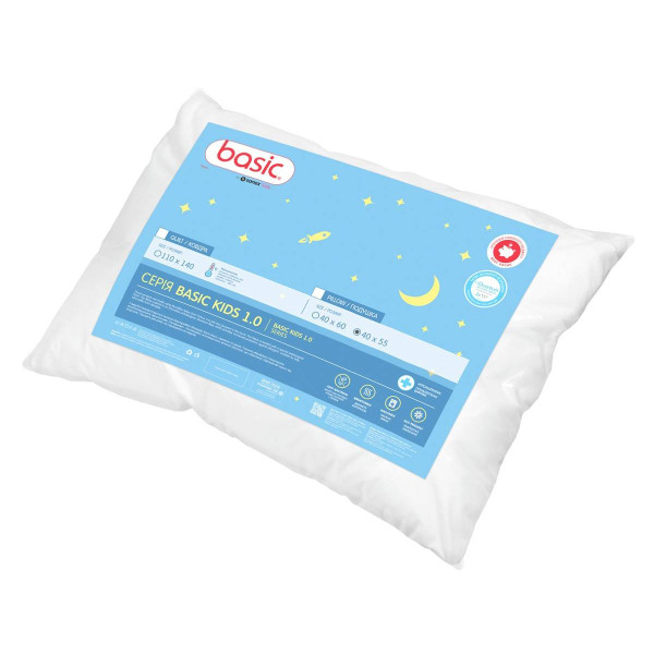 Фото - Подушка детская стандартная Sonex Basic Kids 1.0 40x55 см (SO102389)