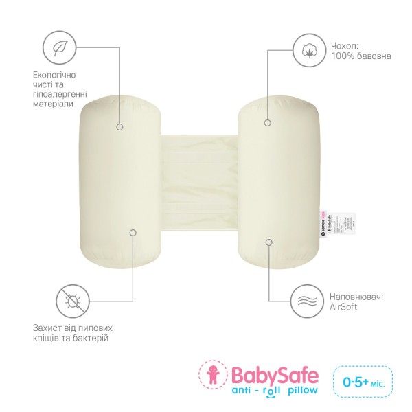 Фото - Позиционер Sonex BabySafe 58х30х17 см Бежевая (SO102395)