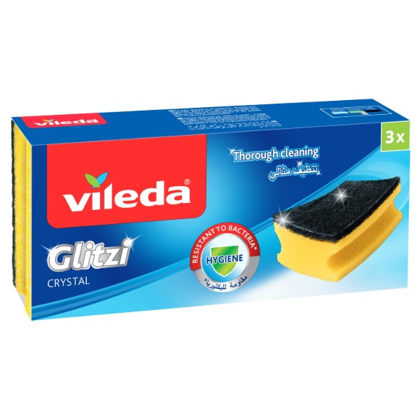 Фото - Набір губок поролонових для миття посуду Vileda Глітці 3 шт. (3838447000331) Фото - Набір губок поролонових для миття посуду Vileda Глітці 3 шт. (3838447000331)