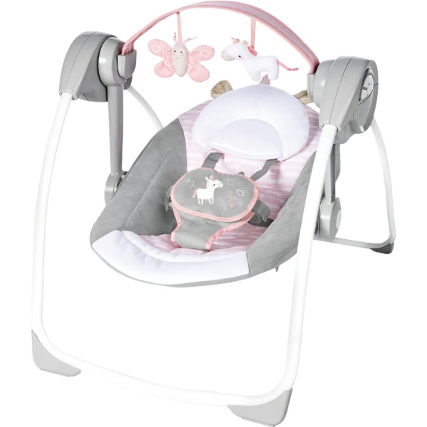 Фото - Кресло-качалка Ingenuity Comfort2Go Portable Swing - Flora the Unicorn (12202)