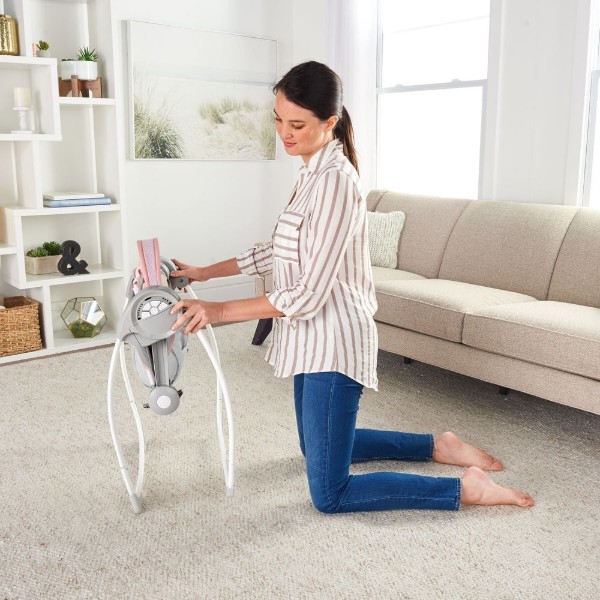 Фото - Кресло-качалка Ingenuity Comfort2Go Portable Swing - Flora the Unicorn (12202)