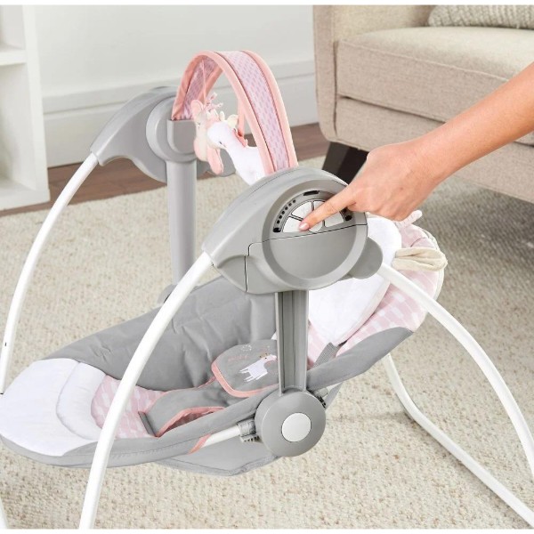 Фото - Кресло-качалка Ingenuity Comfort2Go Portable Swing - Flora the Unicorn (12202)