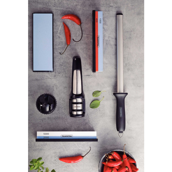 Фото - Точильний камінь для ножів Tramontina 800 (24036/000)