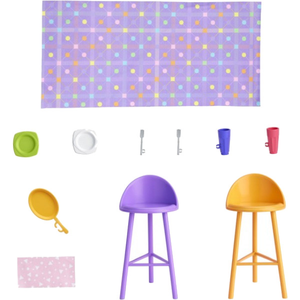 Фото - Меблі і будиночки для ляльки Barbie Будиночок для відпочинку (HRJ76)