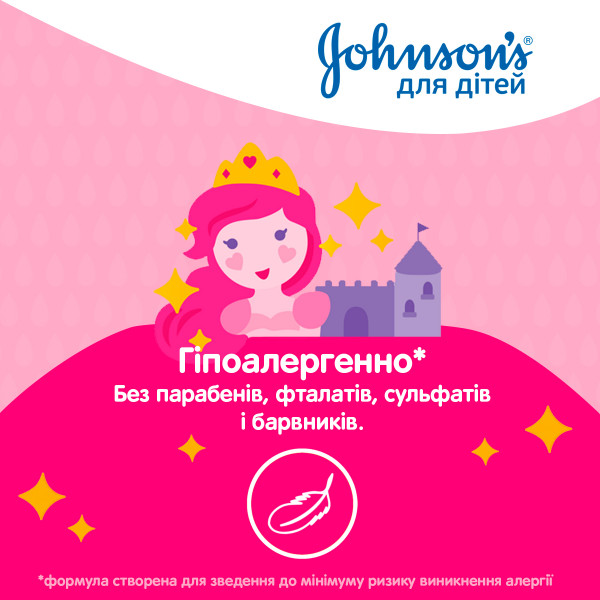 Фото - Спрей для дитячого волосся Johnson’s Baby Блискучі локони 200 мл (3574669909846)