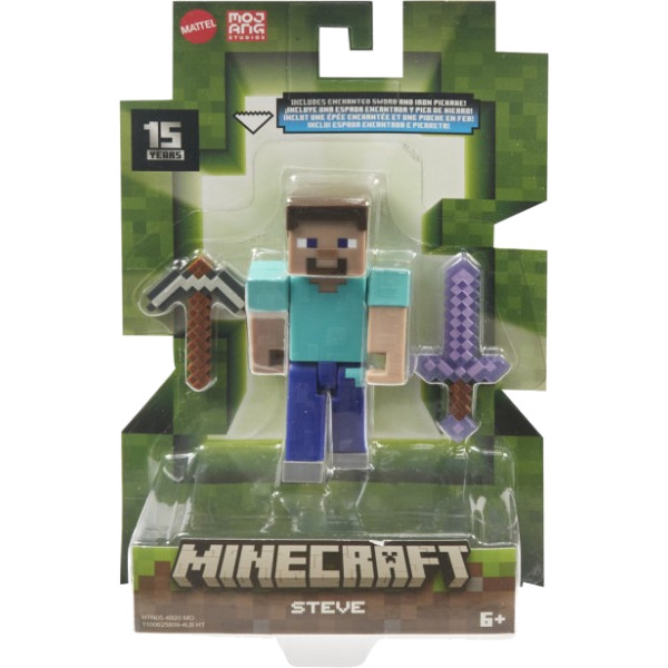 Фото - Колекційна фігурка набір Minecraft персонажа з аксесуаром Minecraft  (в ас.) (GTP08)