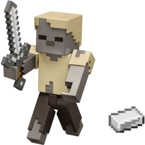 Фото - Колекційна фігурка набір Minecraft персонажа з аксесуаром Minecraft  (в ас.) (GTP08)