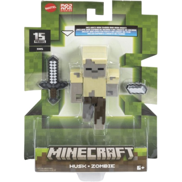 Фото - Колекційна фігурка набір Minecraft персонажа з аксесуаром Minecraft  (в ас.) (GTP08)