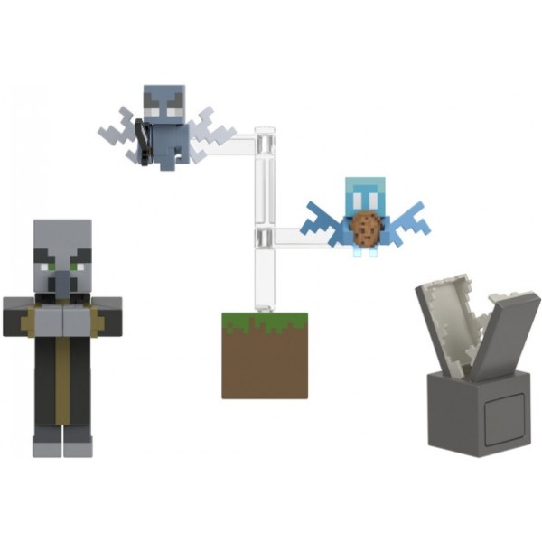 Фото - Коллекционные фигурки набор Minecraft из 2-х персонажей Minecraft (в ас.) (GTT53)