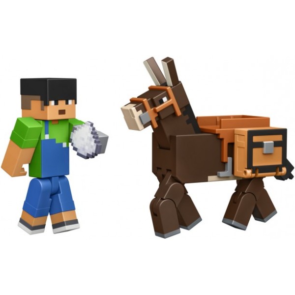 Фото - Коллекционные фигурки набор Minecraft из 2-х персонажей Minecraft (в ас.) (GTT53)