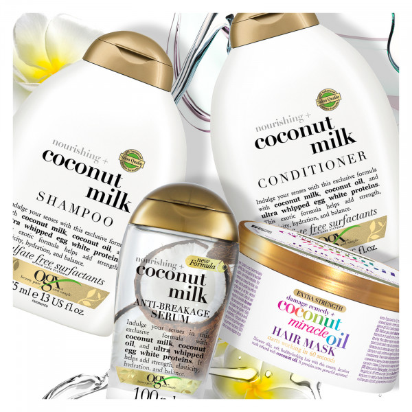 Фото - Маска для волосся OGX з кокосовою олією 300 мл (3574661685168)