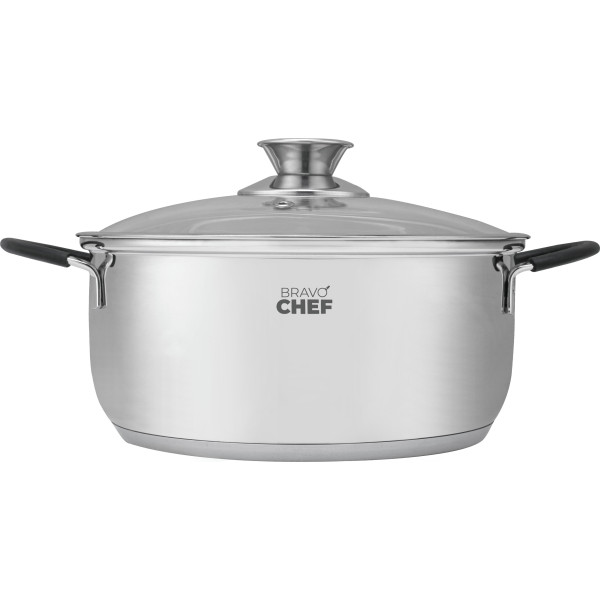 Фото - Каструля BRAVO CHEF Safran 3.8 л з кришкою (BC-2014-22)