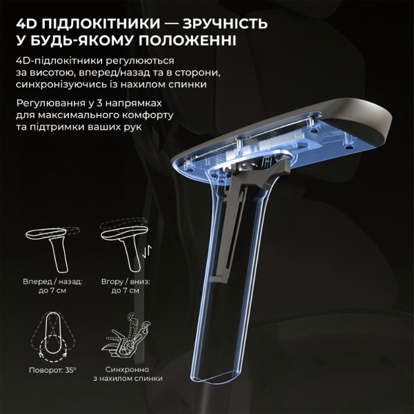 Фото - Крісло для геймерів Sihoo Xallking X5C Mesh Black (X5C-301)