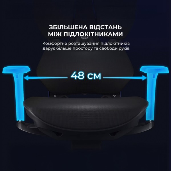 Фото - Крісло для геймерів Sihoo Xallking X5C Mesh Black (X5C-301)