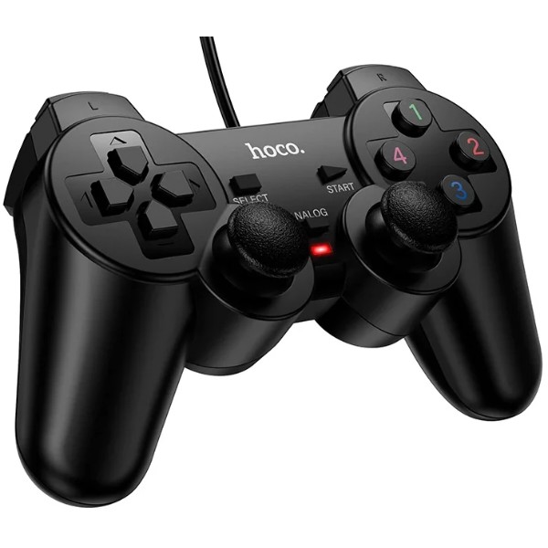 Фото - Геймпад HOCO GA3 Fast link wired game controller Black (6942007666619) Фото - Геймпад HOCO GA3 Fast link wired game controller Black (6942007666619)