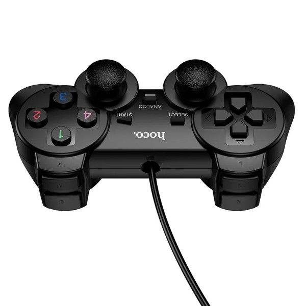 Фото - Геймпад HOCO GA3 Fast link wired game controller Black (6942007666619)