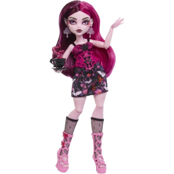 Фото - Лялька-сюрприз набір Monster High Жахо-секрети Дракулори серії Цвіт та темрява (HYT72)