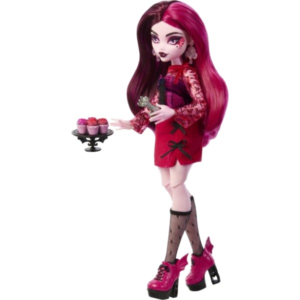 Фото - Лялька-сюрприз набір Monster High Жахо-секрети Дракулори серії Цвіт та темрява (HYT72)