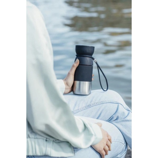 Фото - Термокружка Tefal N2191310 BeYou Cup Shape 0,36 л чёрная
