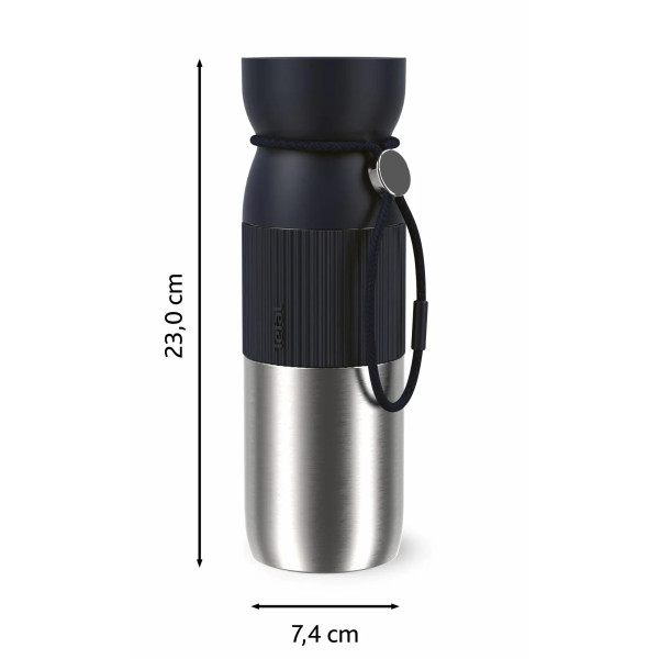 Фото - Термокружка Tefal N2191910 BeYou Cup Shape 0,5 л чёрная
