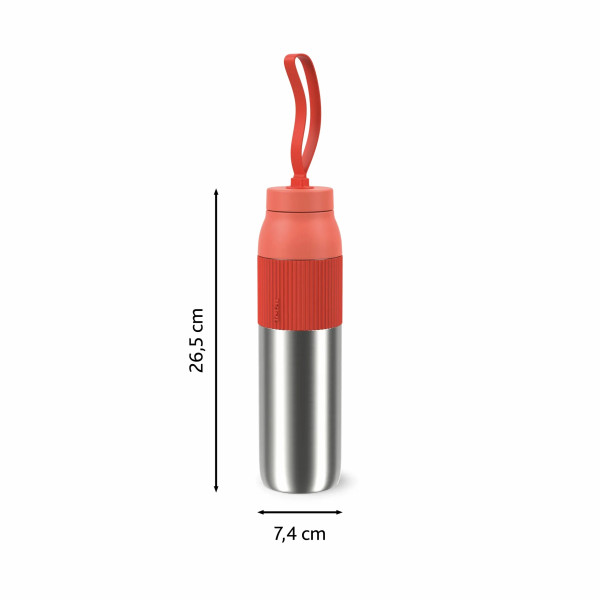 Фото - Термопляшка Tefal N2193310 BeYou Twist Screw Lid 0,7 л помаранчева