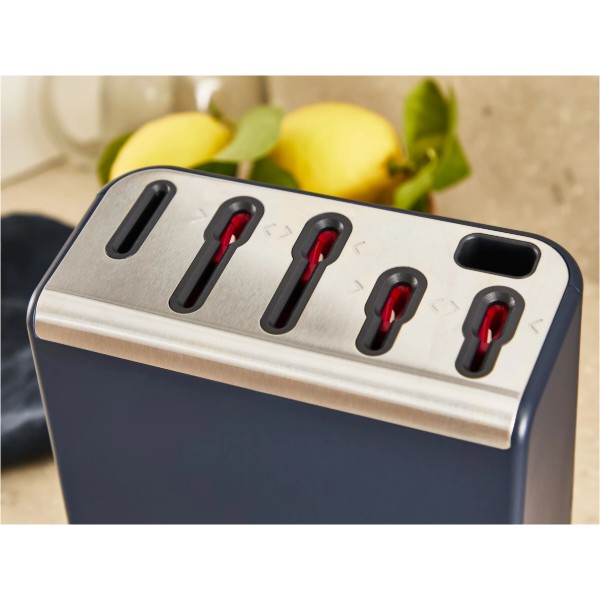 Фото - Набір ножів Tefal K297S744 EverSharp Pro 6 предметів + блок-точилка