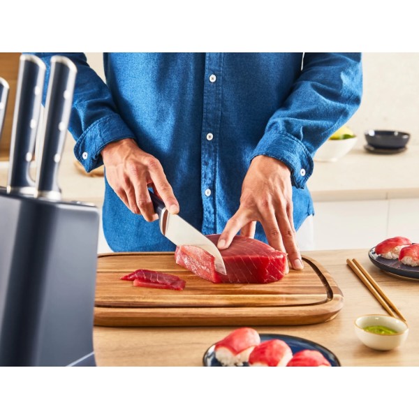 Фото - Набір ножів Tefal K297S744 EverSharp Pro 6 предметів + блок-точилка