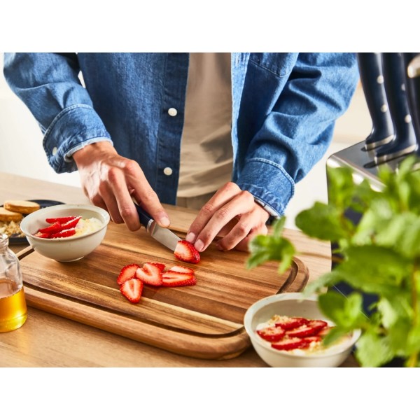 Фото - Набір ножів Tefal K297S744 EverSharp Pro 6 предметів + блок-точилка