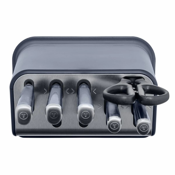 Фото - Набір ножів Tefal K297S744 EverSharp Pro 6 предметів + блок-точилка
