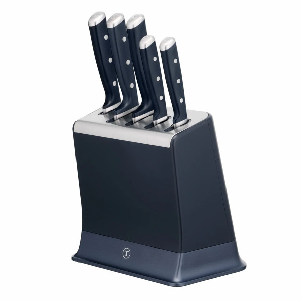 Фото - Набор ножей Tefal K297S644 EverSharp Pro 5 предметов + блок-точилка