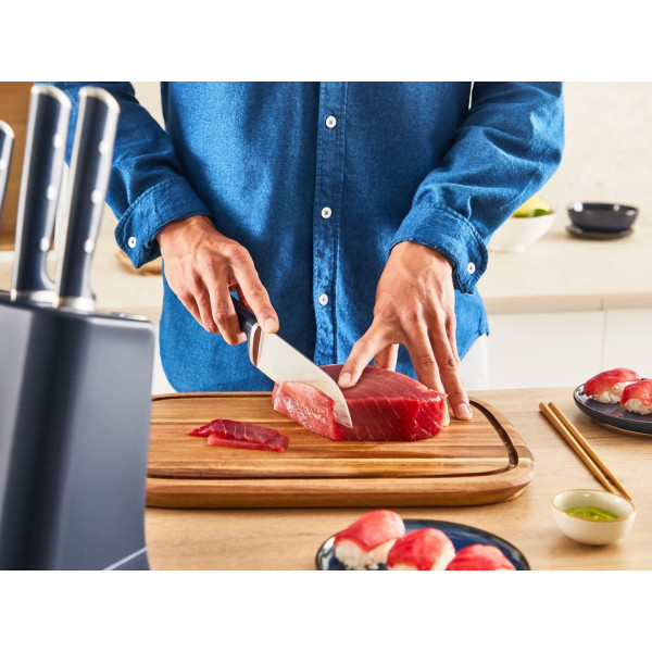 Фото - Набор ножей Tefal K297S644 EverSharp Pro 5 предметов + блок-точилка