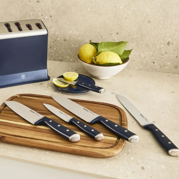 Фото - Набор ножей Tefal K297S644 EverSharp Pro 5 предметов + блок-точилка