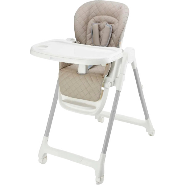 Фото - Стільчик для годування класичний Kinderkraft Tulo Beige (KHTULO00BEG0000)