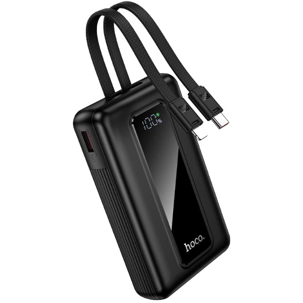 Фото - Батарея мобильная HOCO J162A Full power 22.5W+PD20W 20000mAh Black (6942007663083)