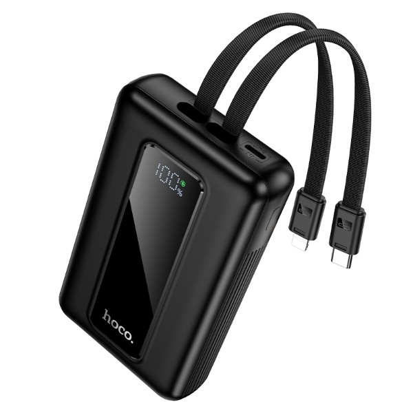 Фото - Батарея мобильная HOCO J162A Full power 22.5W+PD20W 20000mAh Black (6942007663083)