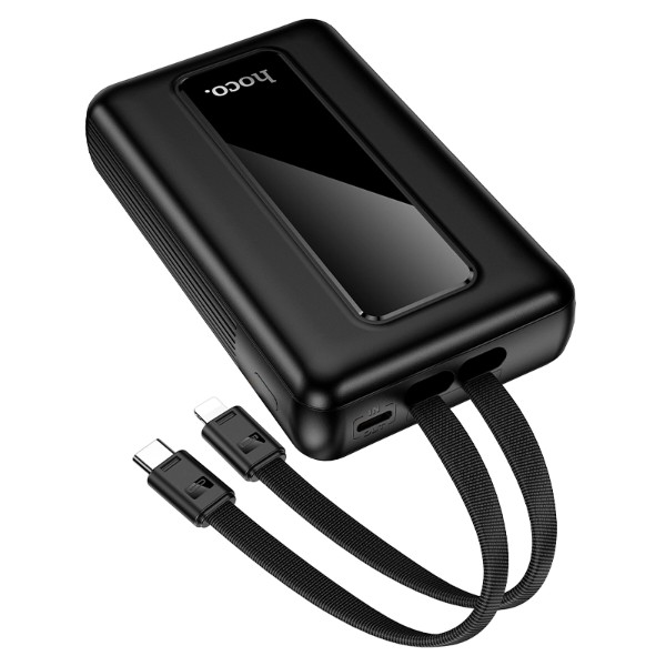 Фото - Батарея мобильная HOCO J162A Full power 22.5W+PD20W 20000mAh Black (6942007663083)