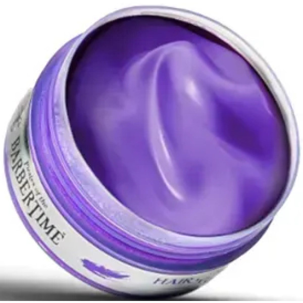 Фото - Гель і віск для укладки волосся Barbertime Hair Coloring Wax Purple 100 мл (8682815651671)
