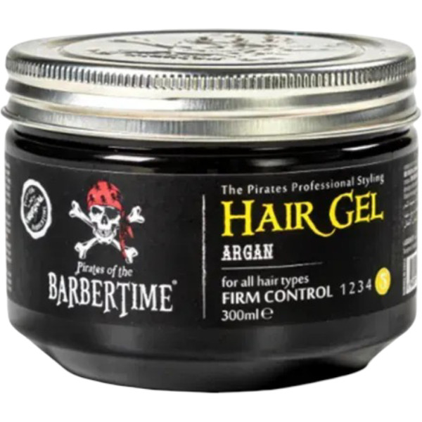 Фото - Гель і віск для укладки волосся Barbertime Hair Gel Argan 300 мл (8682815651626)