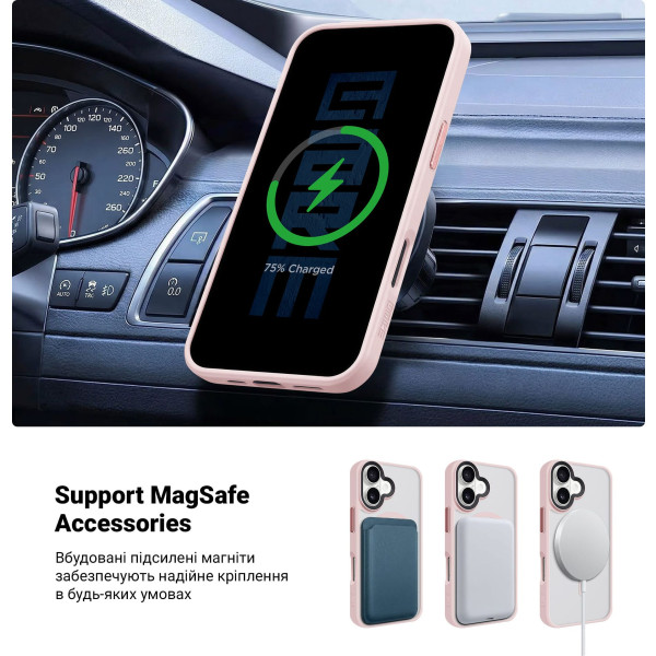 Фото - Чехол для смартфона Armorstandart Uniq MagCase for Apple iPhone 17 Pink (ARM86263)