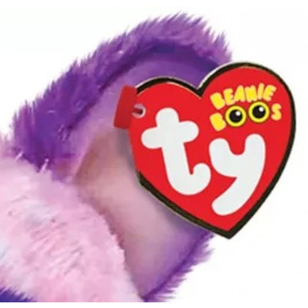 Фото - М'яка іграшка TY Beanie Boos 36395 Рожевий лемур "BECCA" 15 см (36395)