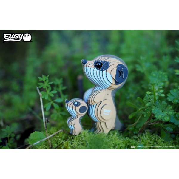 Фото - 3D пазлы EUGY Зоопарк: Сурикат (XEG-046)