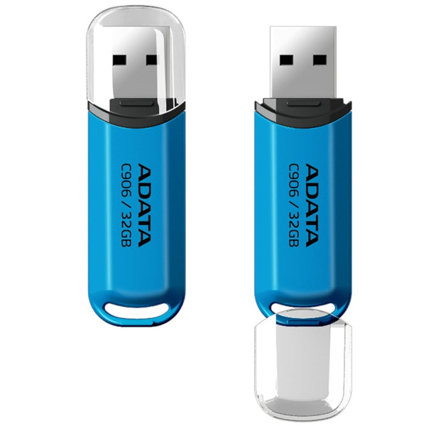 Фото - Флеш USB ADATA USB 2.0 C906 32Gb Water Blue (AC906-32G-RWB)