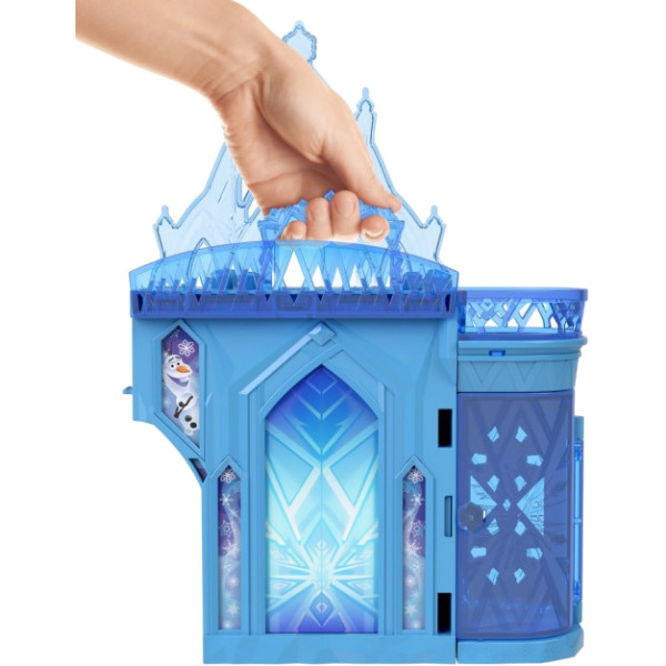 Фото - Кукольный набор Disney Frozen Замок принцессы Эльзы Ледяное сердце (JDP63)