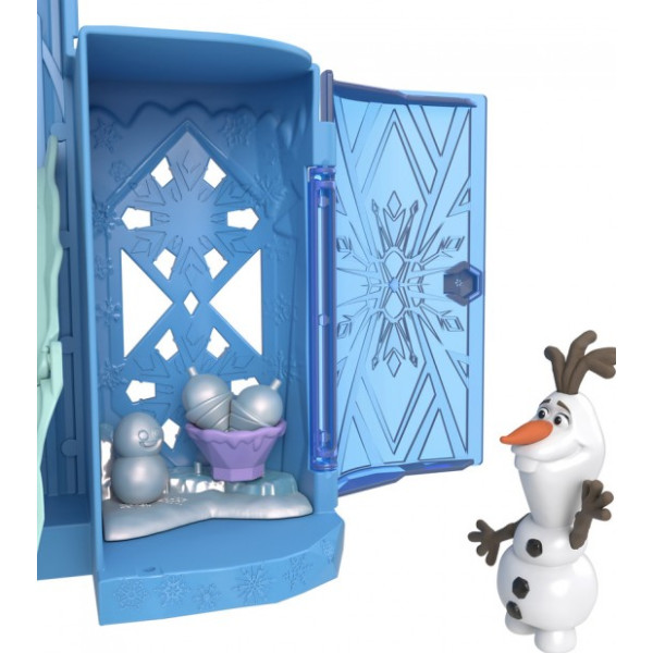 Фото - Кукольный набор Disney Frozen Замок принцессы Эльзы Ледяное сердце (JDP63)