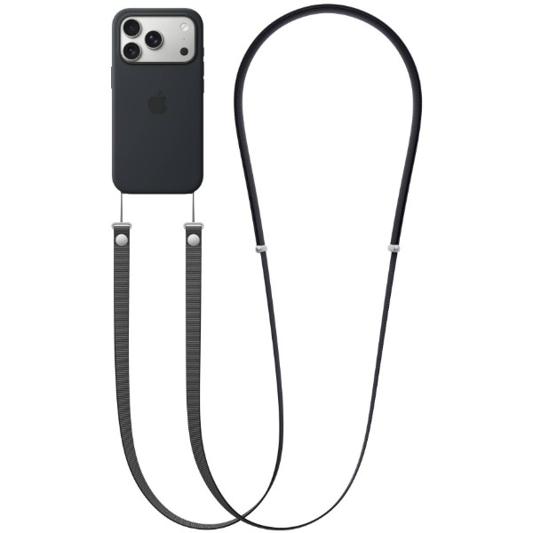 Фото - Ремінець для смартфону Apple Crossbody Strap Black (MGGL4)